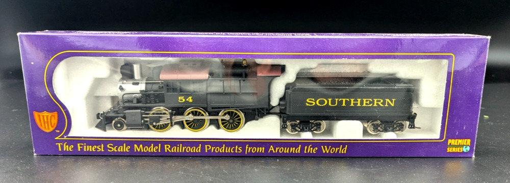IHC Premier Series Mother Hubbard HO 2-6-0 Camelback Steam Loco Southern #54